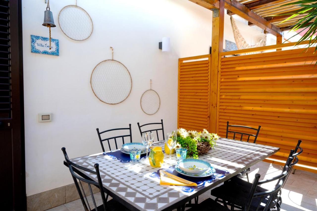 Villa Cinzia-150 Mt From The Beach Mondello Exterior foto